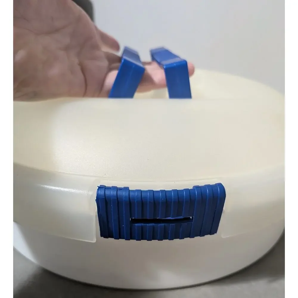 Iris Schwartz Round 3-in-1 Cake, Cupcake & Deviled Egg Carrier